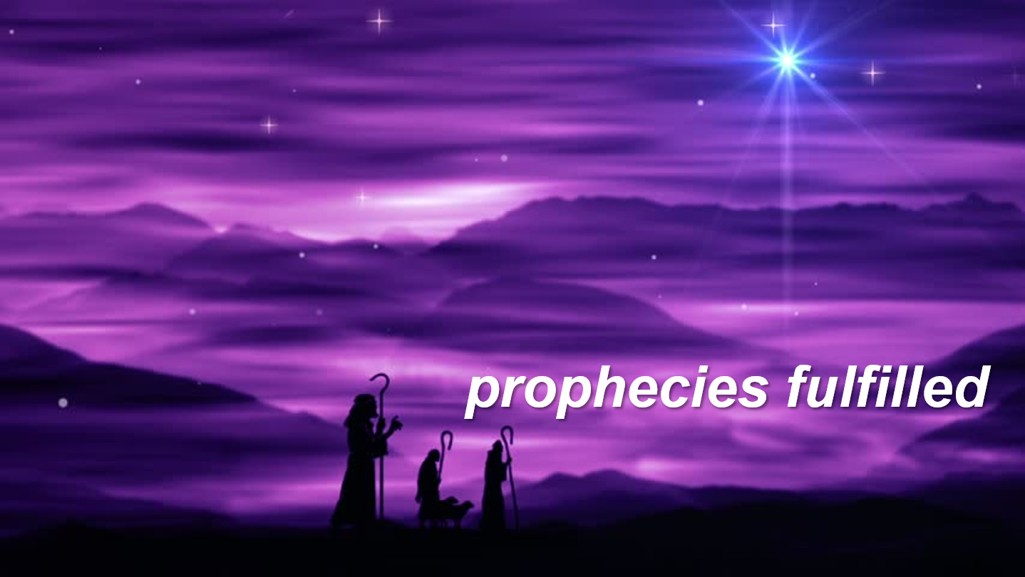 prophecies fulfilled